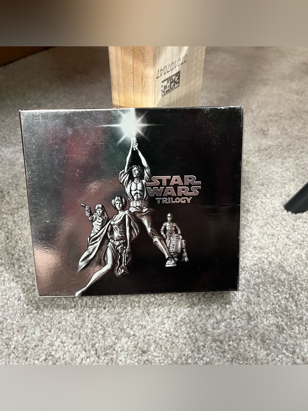 Star Wars Trilogy 6-CD Set / DVD Music Companion Tested And Working